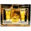 Creation Lamis Golden Wave Gift for Her set of 3 beauty items in gold packaging.