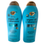 OGX Argan Oil of Morocco Shampoo and Conditioner Duo, 577ml each, repairing formula with Lipi Pro Shield for nourishing hair care.