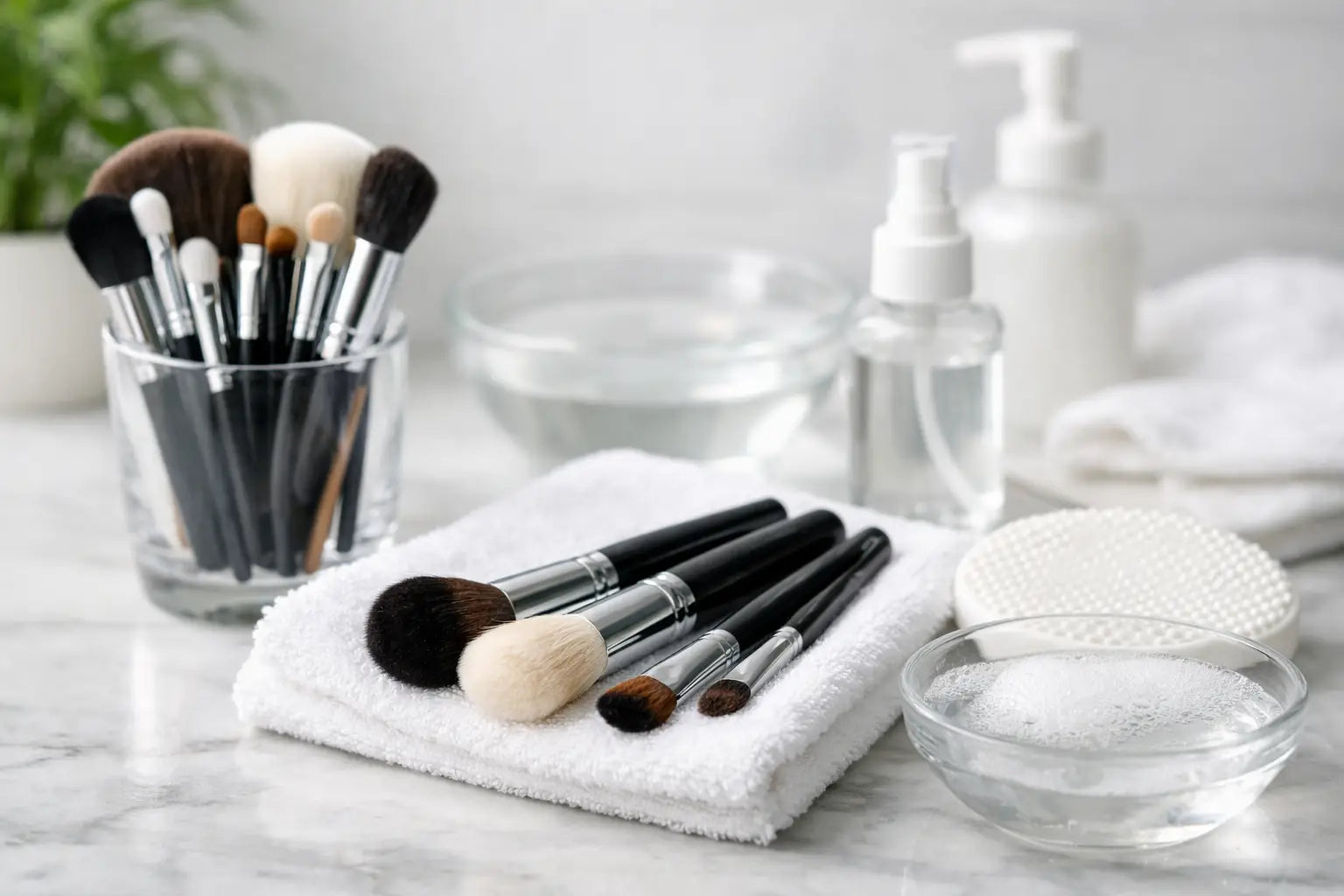 How to Keep Clean Makeup Brushes Ready Daily