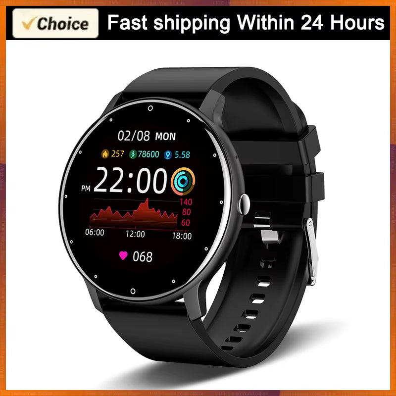2026 Smart Watch Women Men Ladies Gift Sport Fitness Men Watches Heart Rate Monitor Waterproof Smartwatch for Android IOS by Betaglam