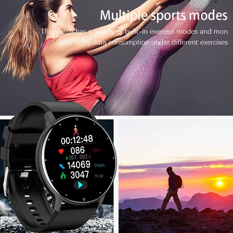 2026 Smart Watch Women Men Ladies Gift Sport Fitness Men Watches Heart Rate Monitor Waterproof Smartwatch for Android IOS by Betaglam
