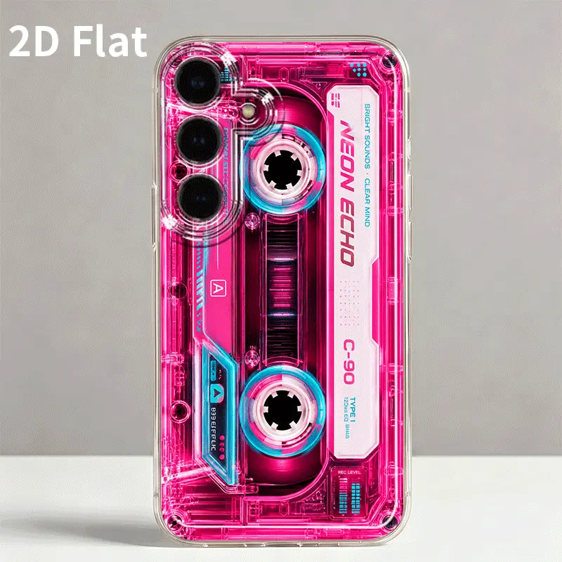 Iphone and Galaxy Trendy 2D Flat-Style Phone Case Featuring a Stylish Vinyl Record Graphic; Full-Coverage Soft Case Compatible with Apple and Samsung Models (Including Galaxy A05S, A06, A17, A21S, A22, A56, S21 Ultra, S22 Plus, S23+, S24 FE, S25 Edge). by Betaglam