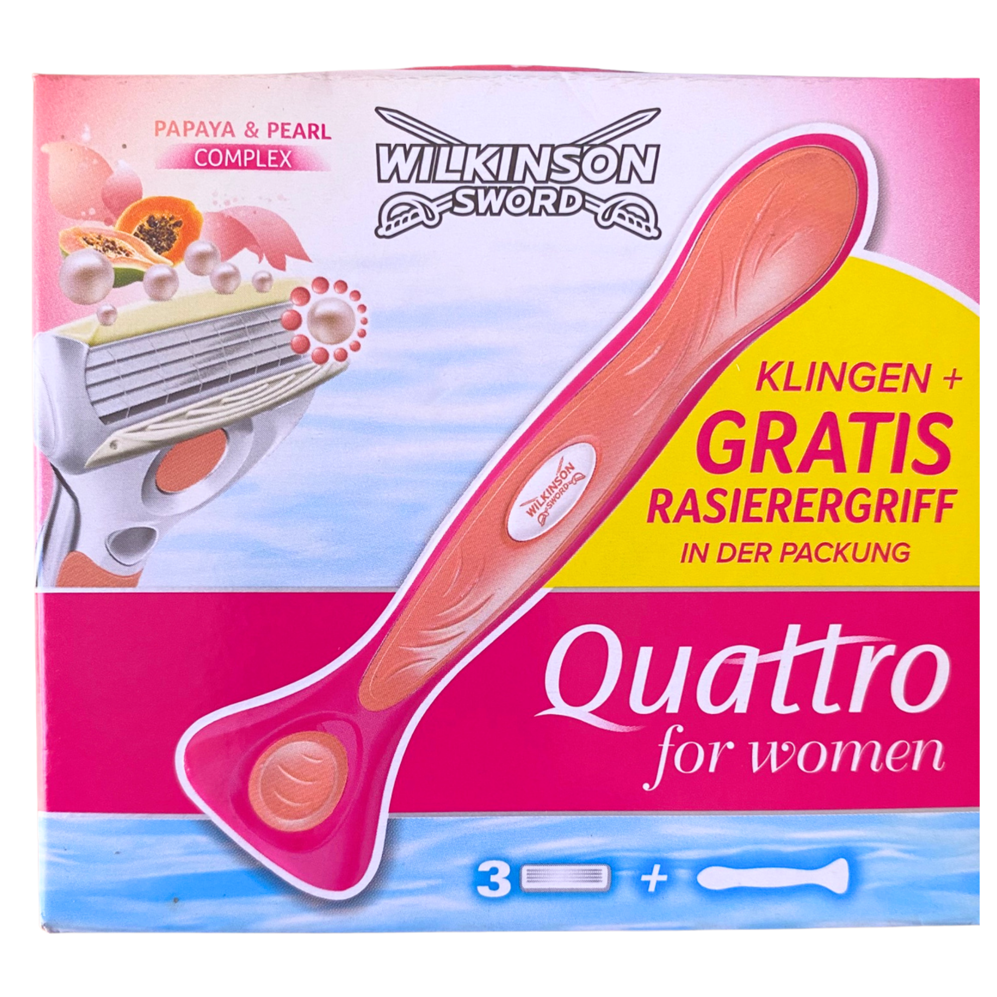 Wilkinson Sword Quattro for Women 4 Blades by Betaglam