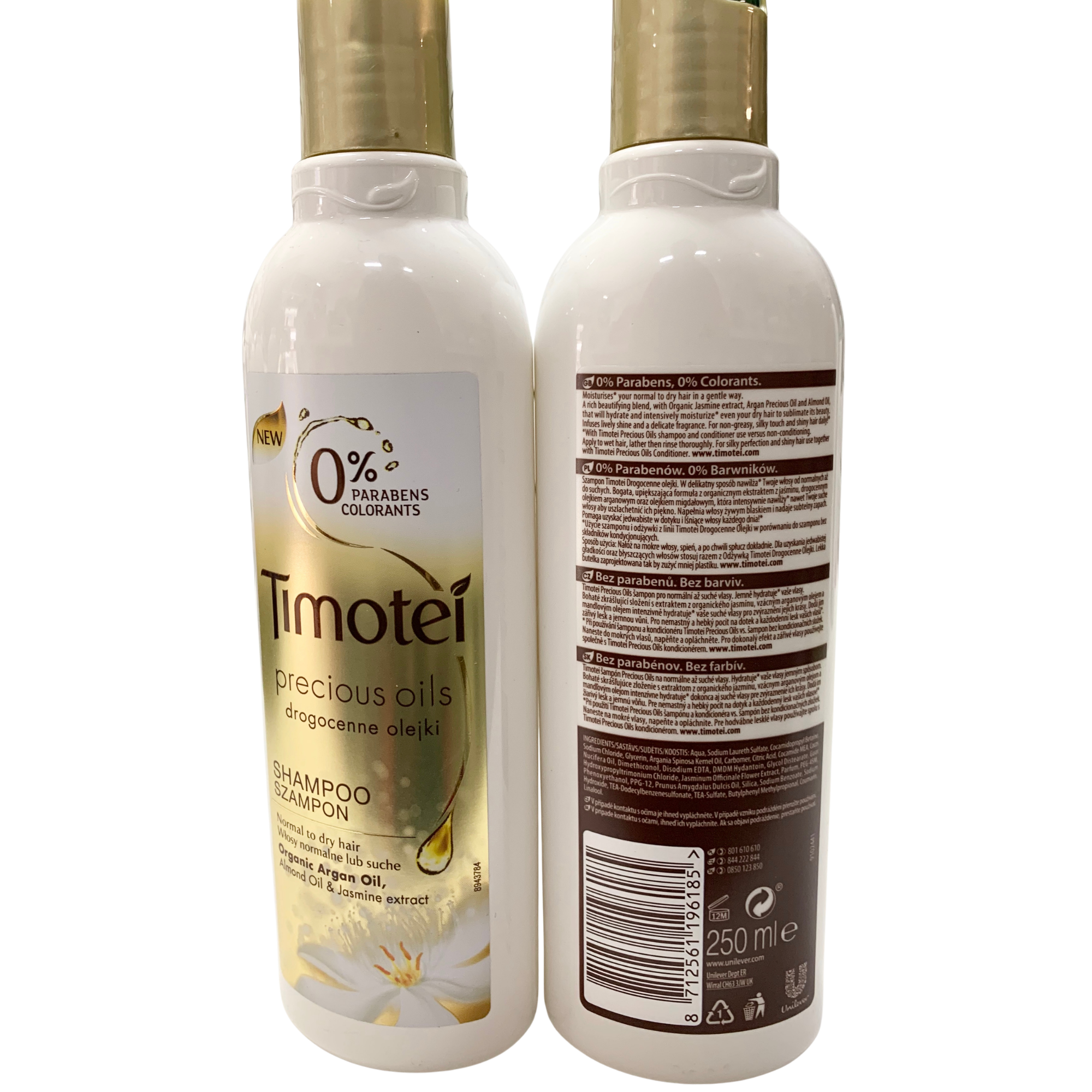 Timotei Precious Oils Shampoo 250ml And Vivid Colour Conditioner 200ml Haircare Secondary image