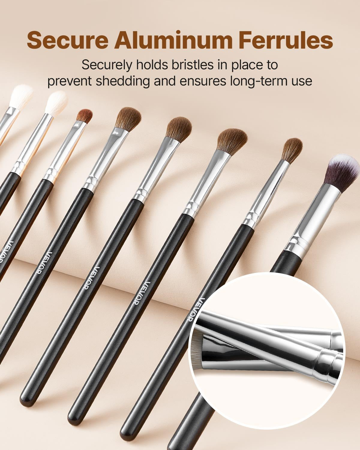 34-Piece Makeup Brush Set, Professional Brushes Kit for Foundation Blending Eyeshadow Concealer Blush - with Soft Bristles, Ergonomic Wood Handle, Travel-Friendly Case Included by Betaglam
