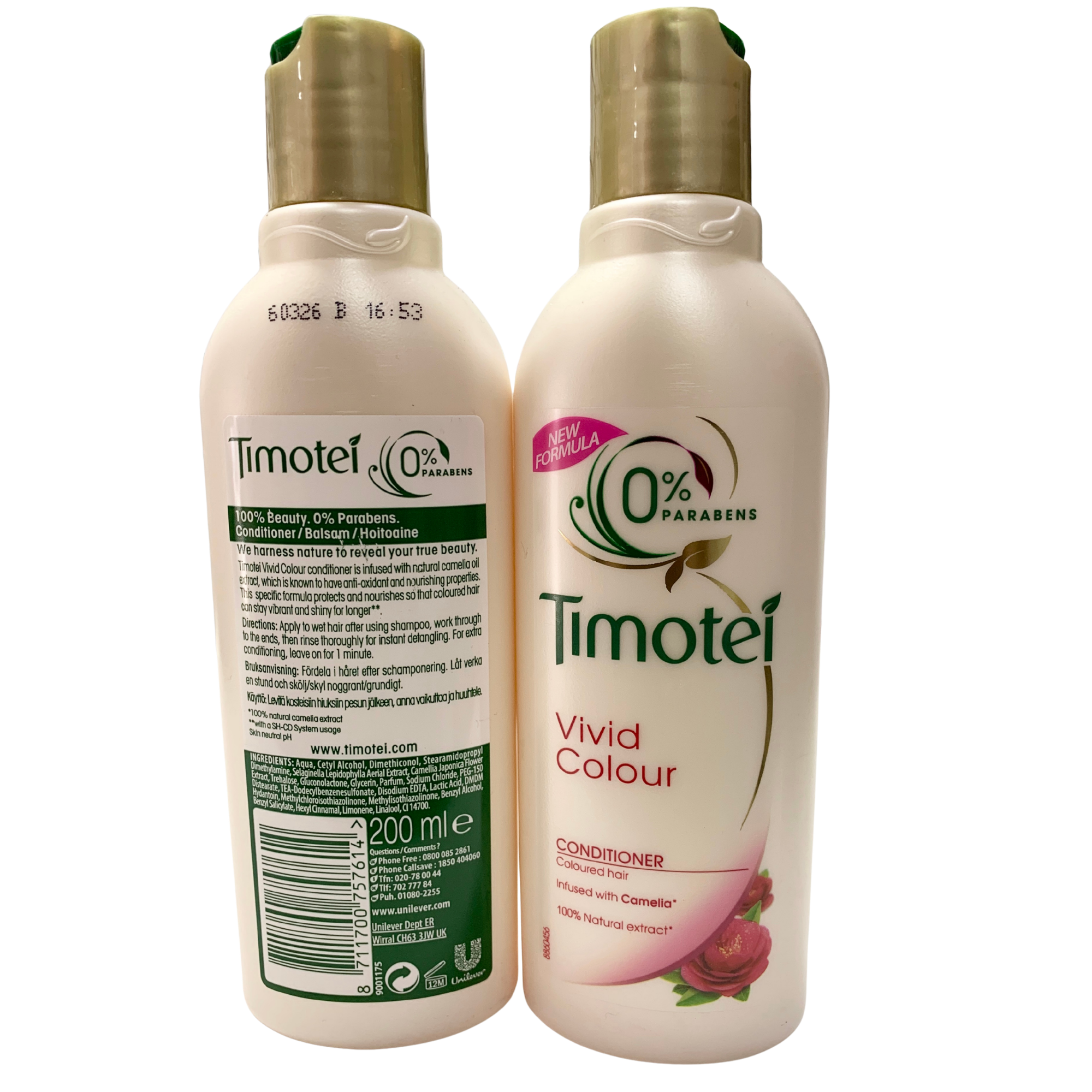 TIMOTEI COLOUR SHAMPOO & CONDITIONER LITRE ALL COLOURS by Betaglam