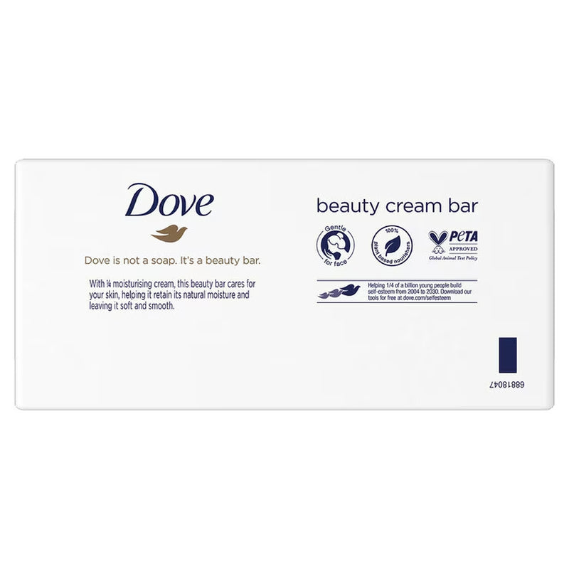 Original Beauty Bar Soap with ¼ Moisturising Cream, 18 X 90 G by Betaglam