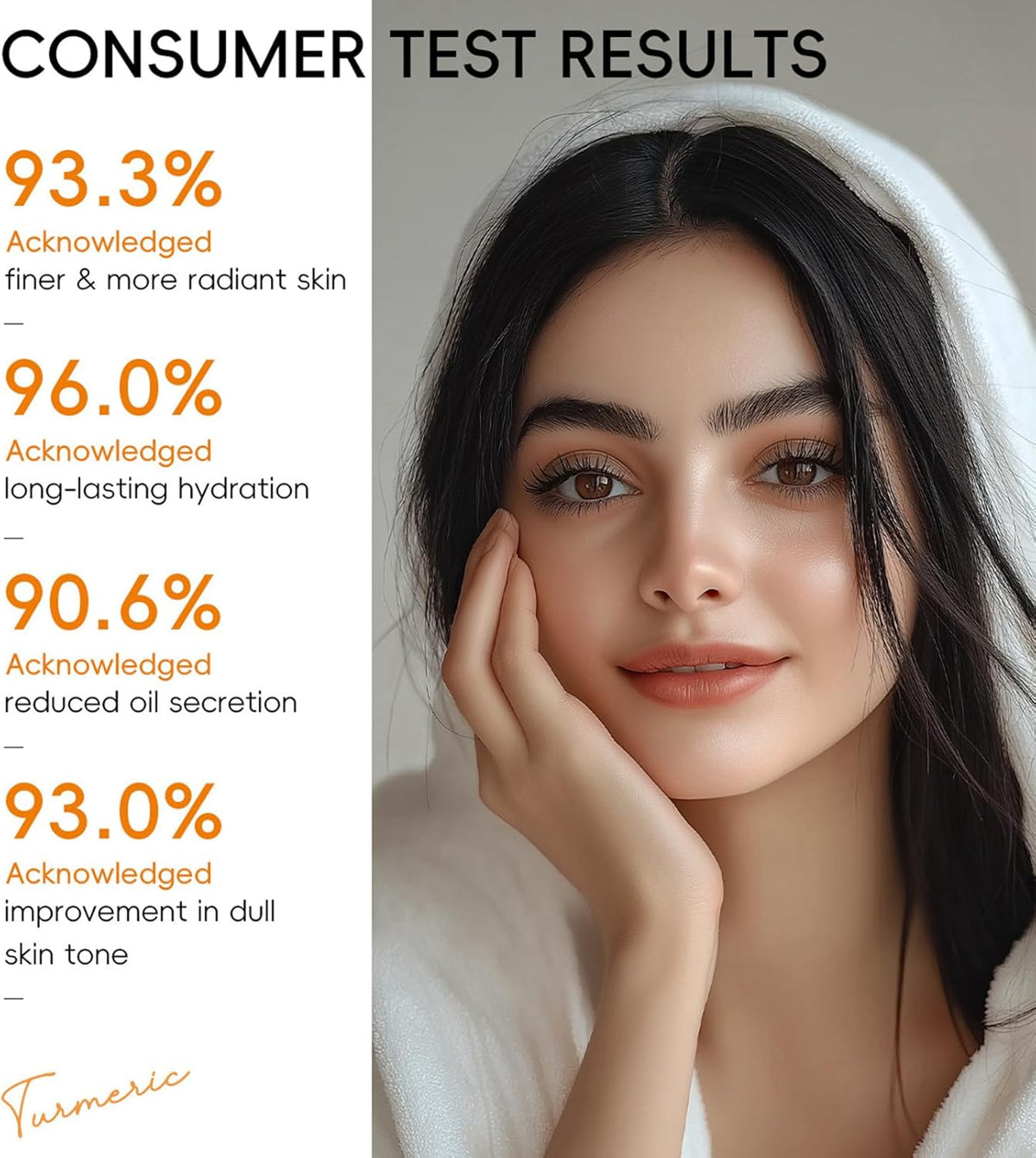 Turmeric Skincare Set for Teenage Girls - Pamper Gift Sets for Her with Cleaner, Serum, Cream, Toner, Eye Cream - 5PCS by Betaglam