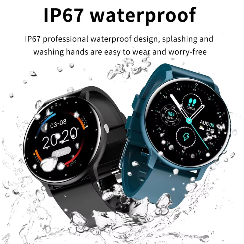 2026 Smart Watch Women Men Ladies Gift Sport Fitness Men Watches Heart Rate Monitor Waterproof Smartwatch for Android IOS by Betaglam