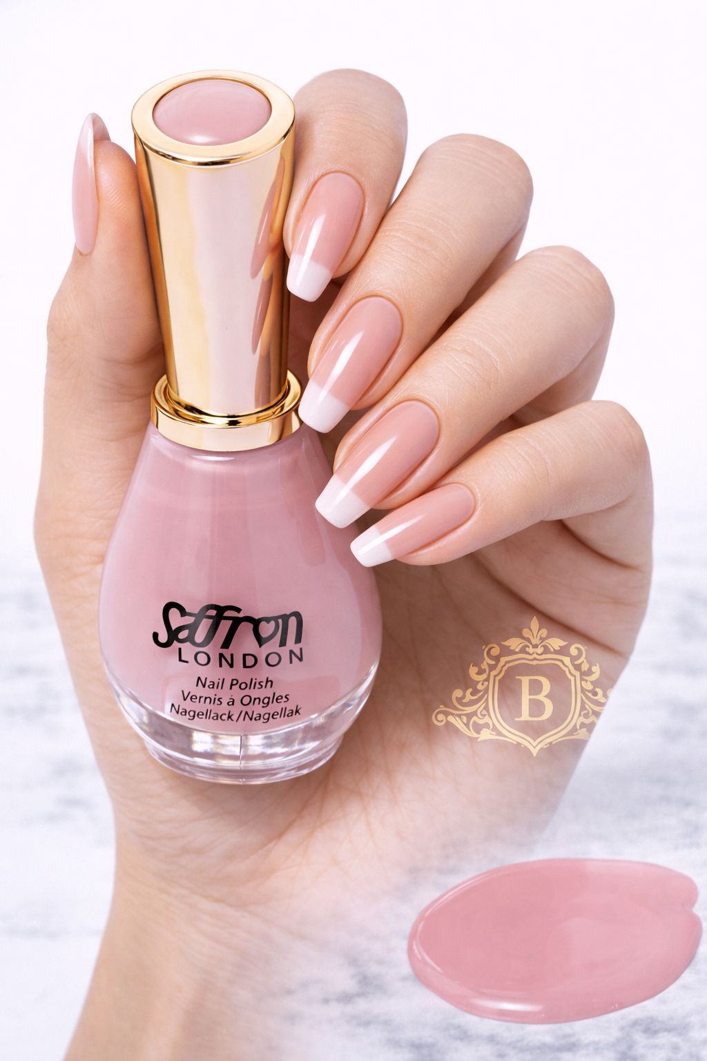 Saffron London Nail Polish Collection – Long Lasting Glossy Nail Varnish Set UK by Betaglam
