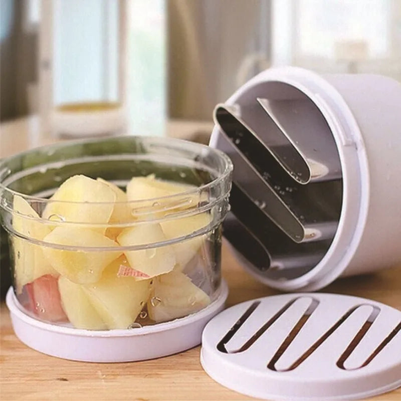 Multi-Function Manual Onion Chopper Garlic Crusher Pressing Food Cutter Vegetable Slicer Peeler Mincer Kitchen Tools Durable New by Betaglam