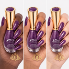 Saffron London Nail Polish Collection – Long Lasting Glossy Nail Varnish Set UK by Betaglam