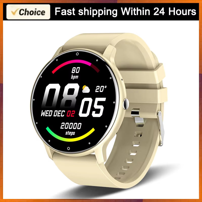2026 Smart Watch Women Men Ladies Gift Sport Fitness Men Watches Heart Rate Monitor Waterproof Smartwatch for Android IOS by Betaglam