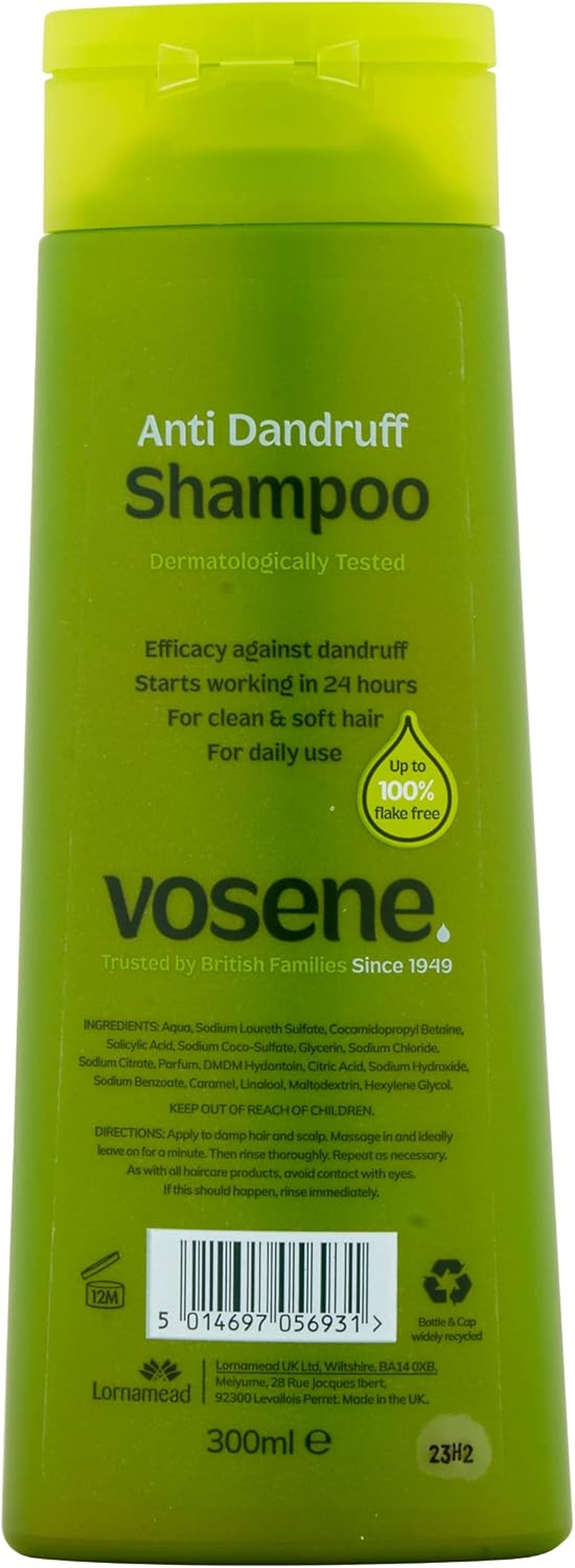 Anti Dandruff Shampoo 300ml Soothes Itch And Clears Flakes Daily Secondary image
