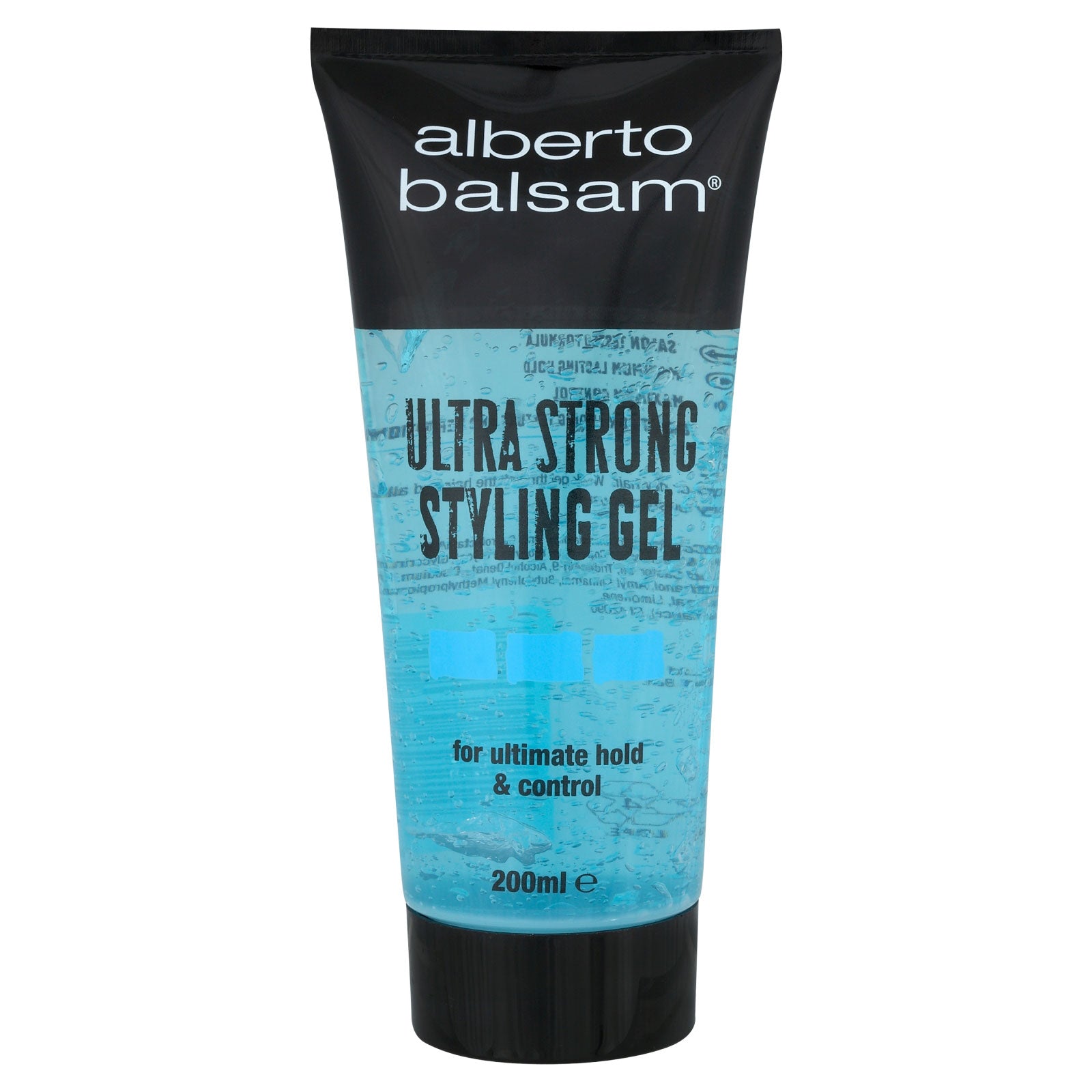 2x Alberto Hair Gel Ultra Strong 200ml High Hold Styling Gel For All Hair Types Long Lasting by Betaglam Cosmetics
