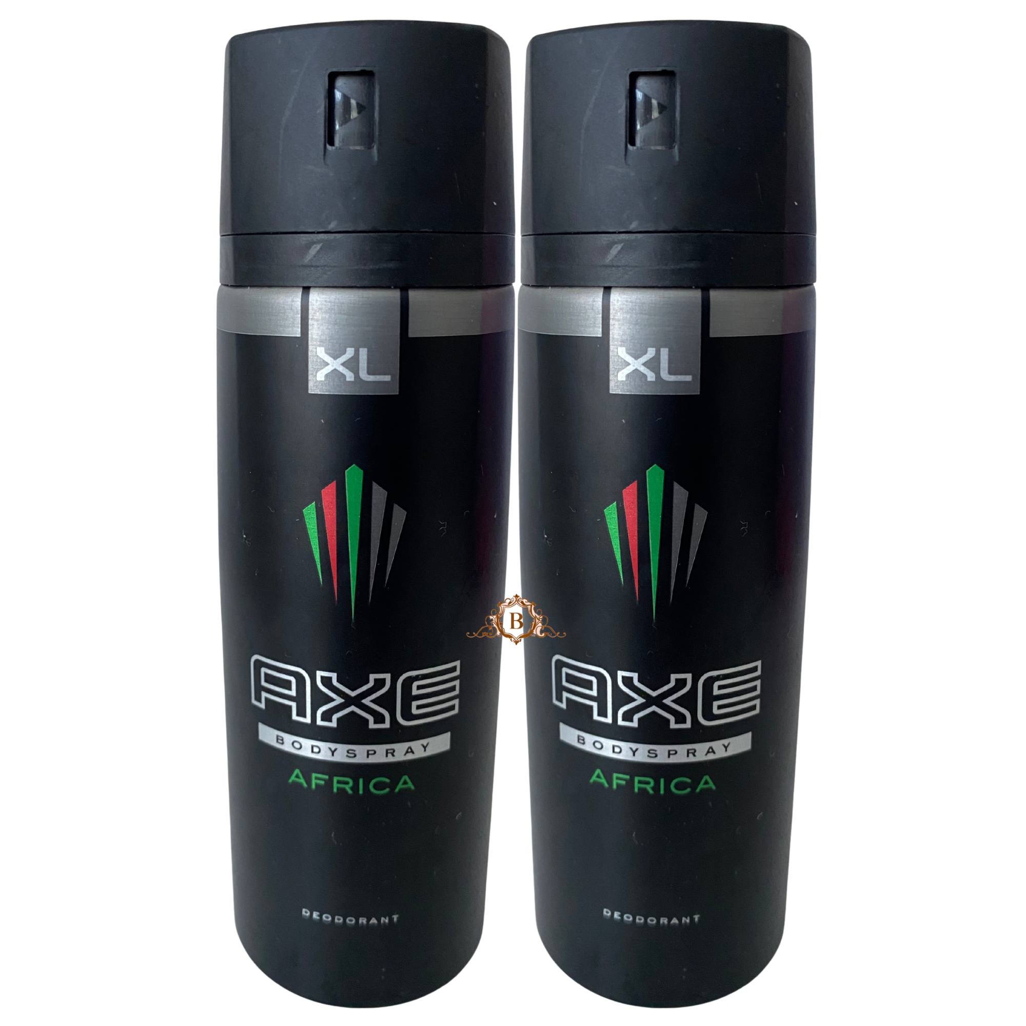 2X AXE Africa Bodyspray 200ml For Men deodorant by Betaglam Cosmetics