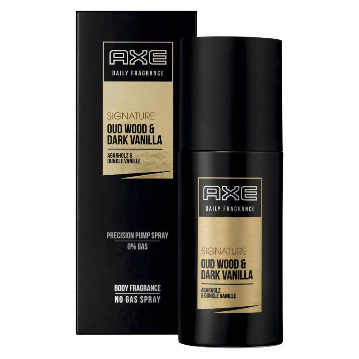 Axe Oud Wood and Dark Vanilla Fragrance 100ml Mens Body Spray