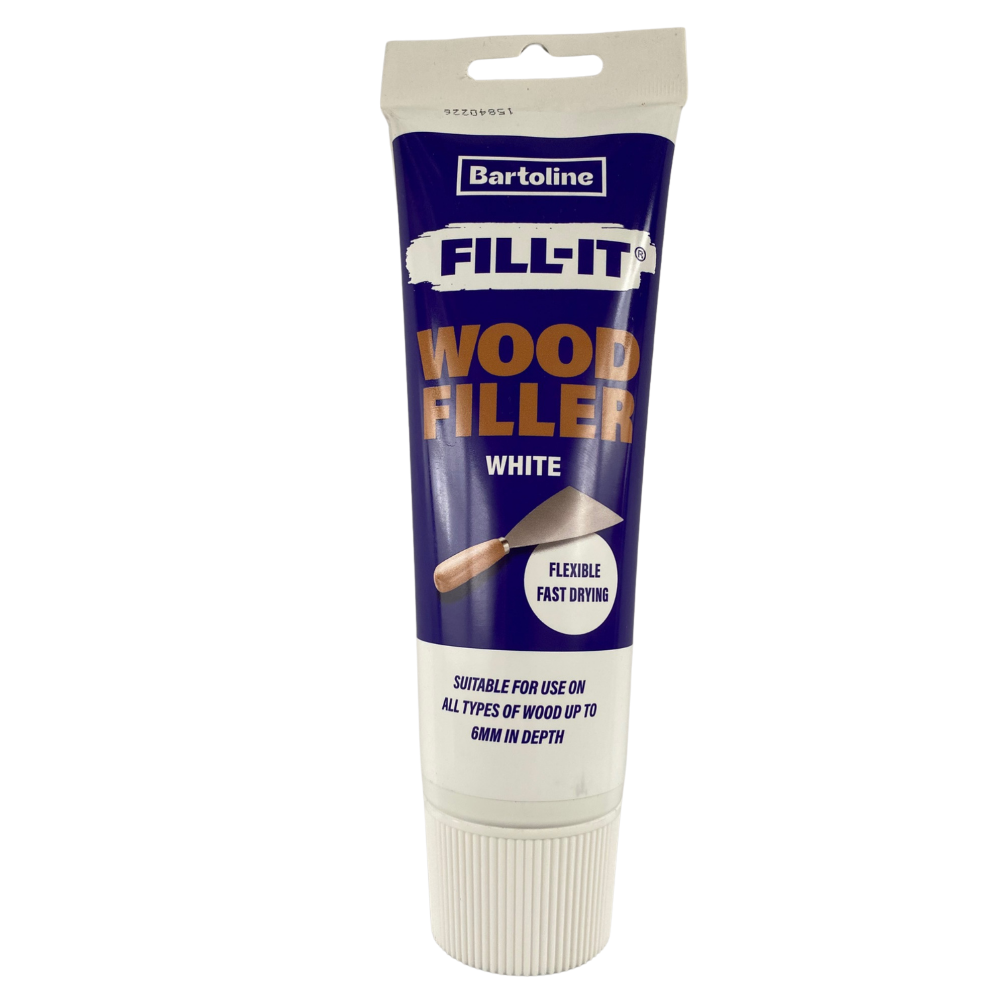 Bartoline White Wood Filler Fill It Fast Drying 330g by Betaglam Main image