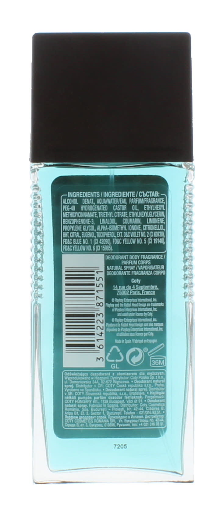 2X Playboy Endless Night Cologne 5 oz Deodorant Spray 2X 75ml Secondary image