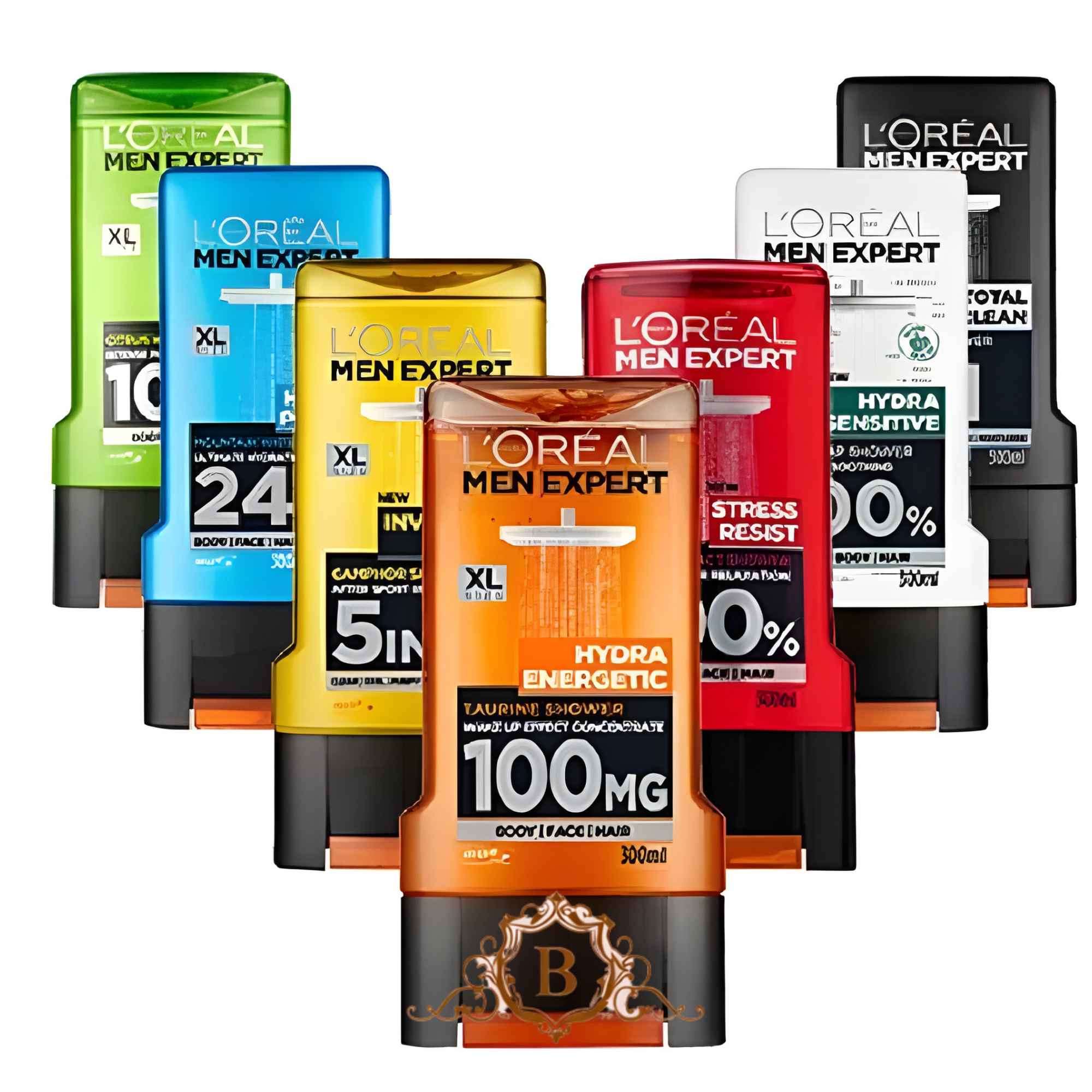 2X L'Oréal Men Expert 5 in 1 Camphor Shower 300ml by Betaglam