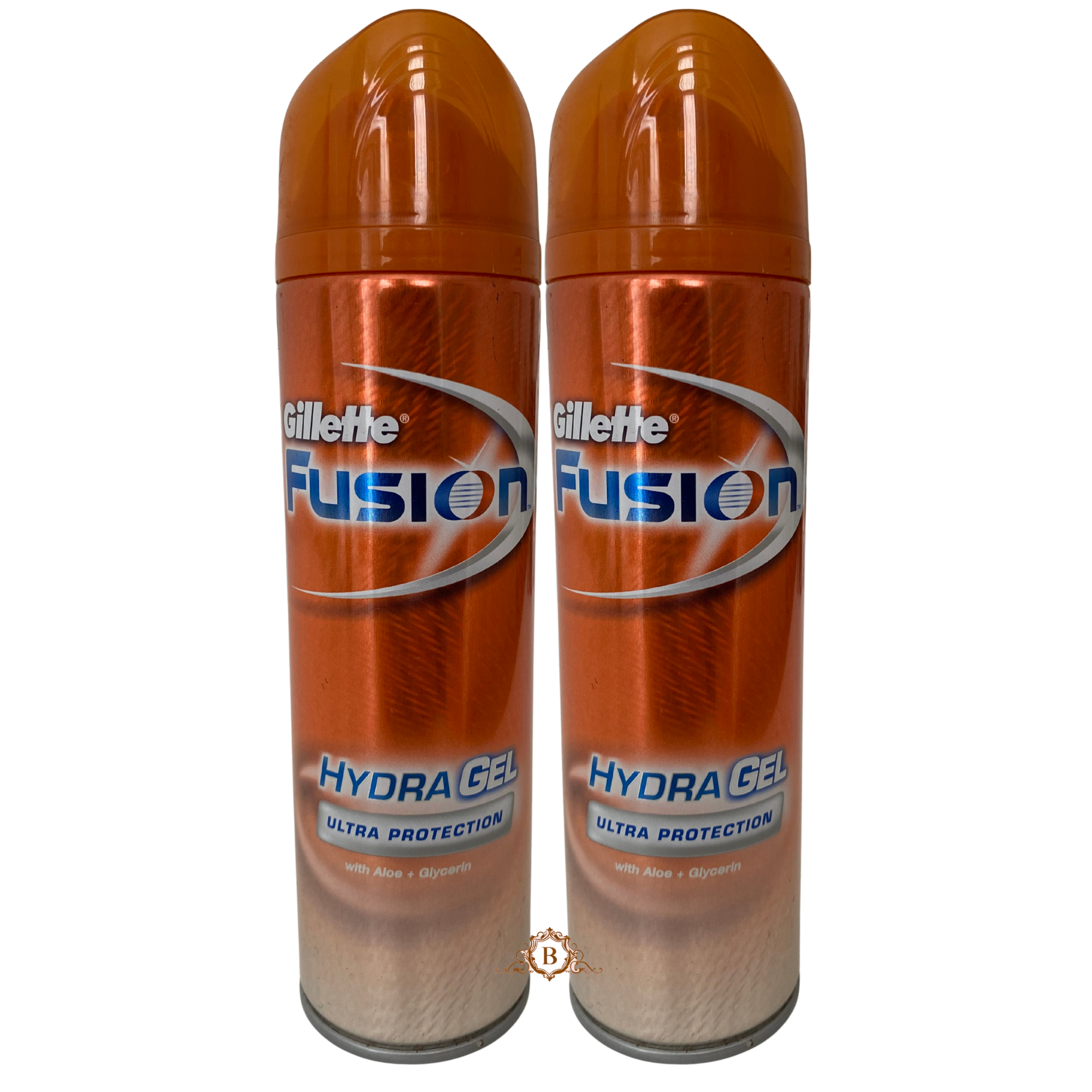 2X Gillette Fusion Hydragel Ultra Protection Shaving Gel With Aloe Vera For Sensitive Skin 200ml by Betaglam Cosmetics Main image