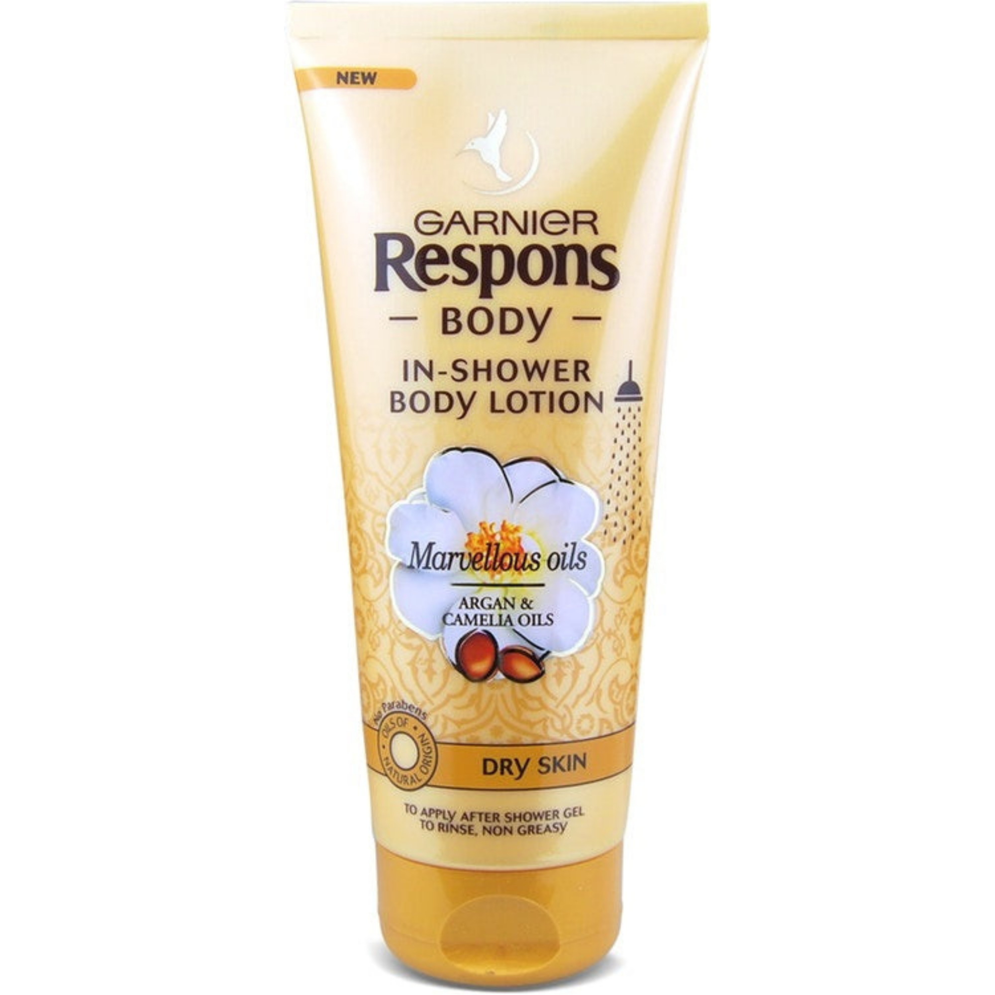 Garnier Respons Body In Shower Body Lotion - To Rinse No Greasy 200ml by Betaglam