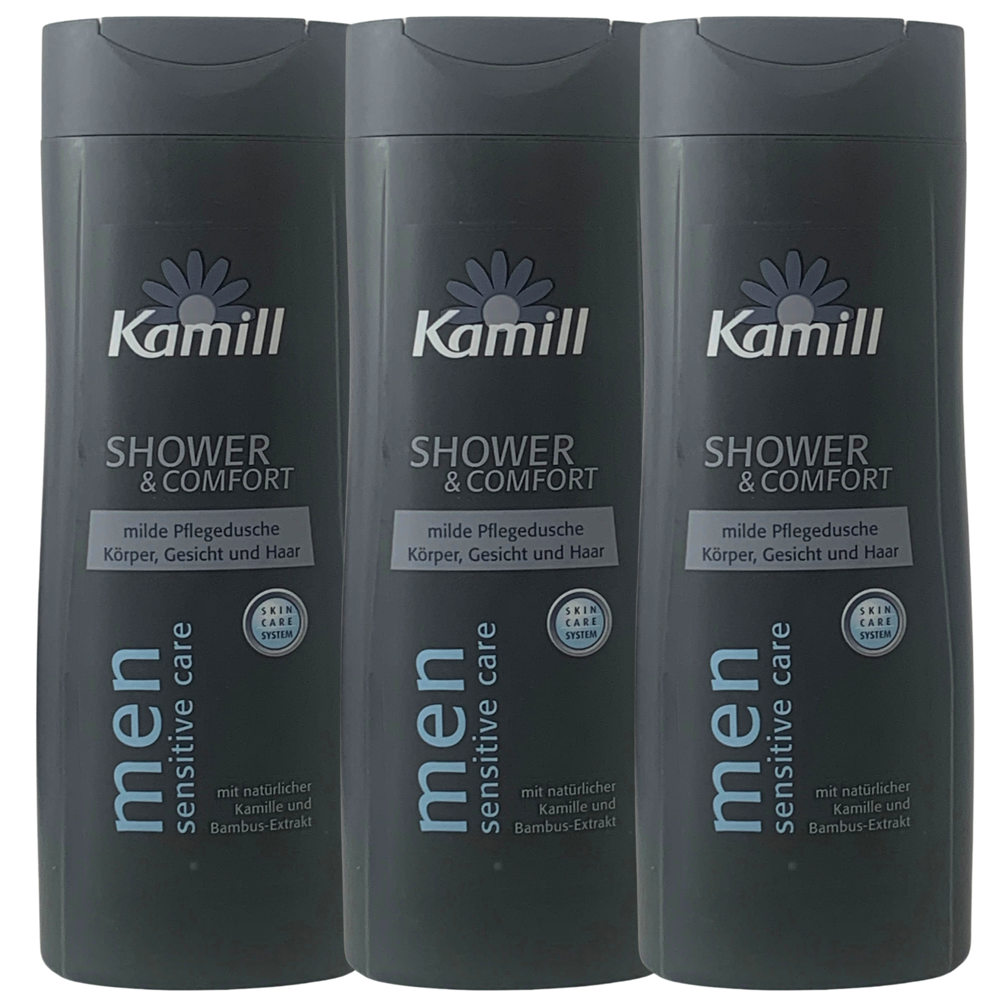 2X Kamill Shower and Comfort Men Sensitive Care Body Wash 300ml by Betaglam Main image