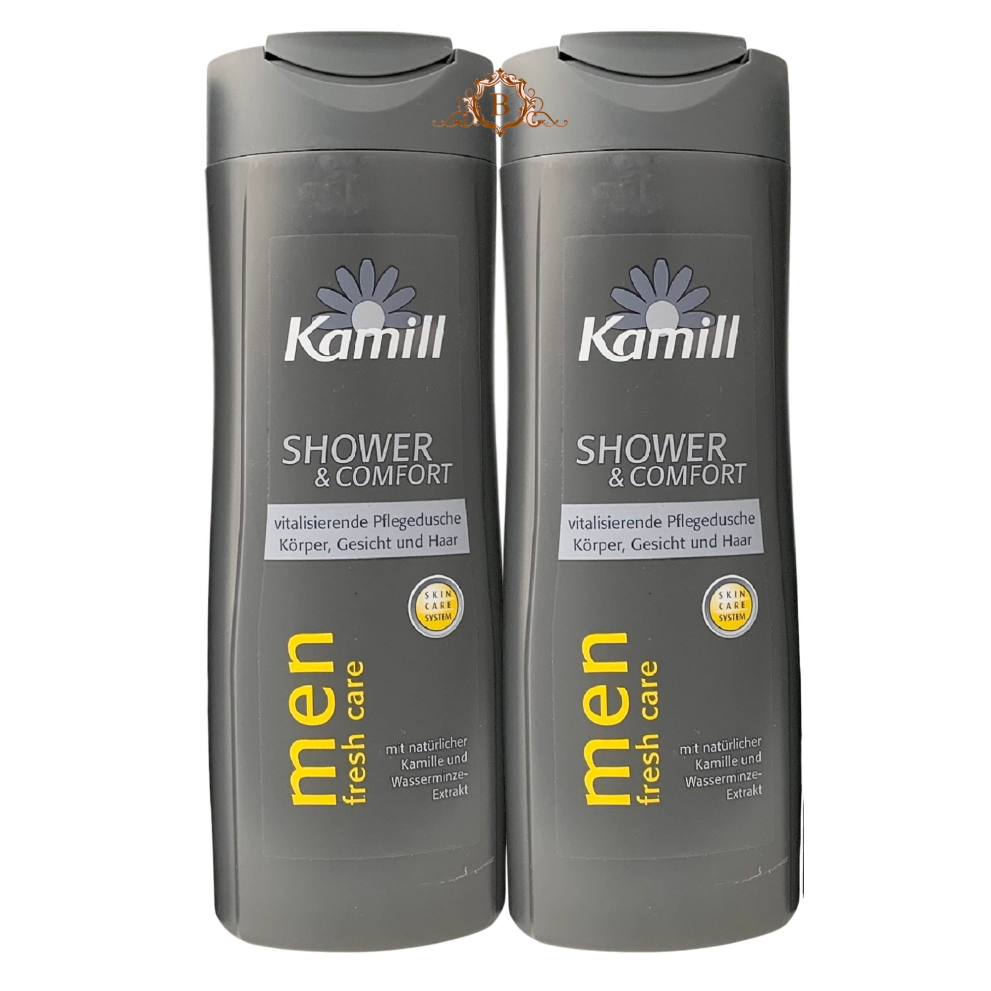 2X Kamill Shower And Comfort Men Fresh Care Shower Gel 300ml For Daily Refreshment Formula by Betaglam