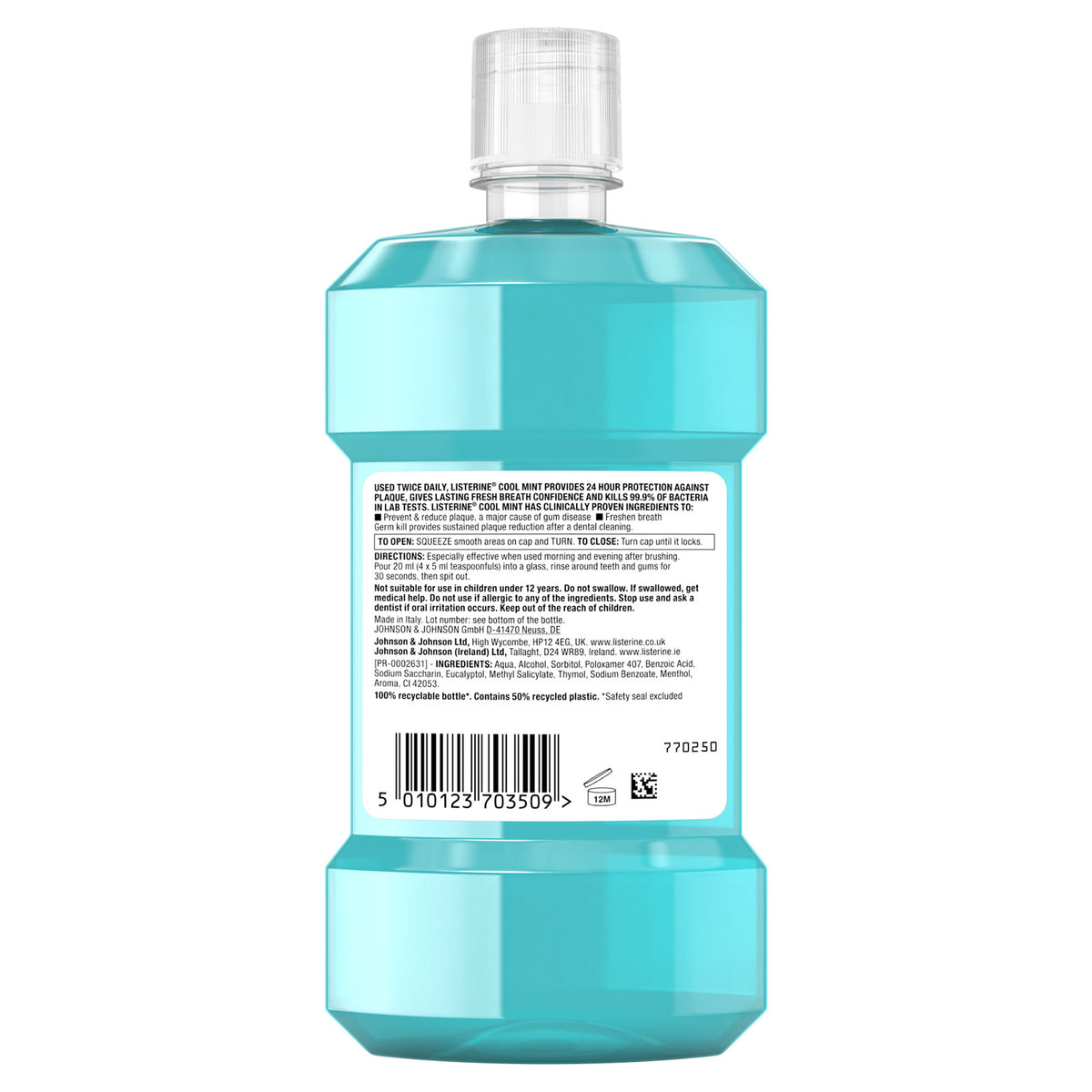 LISTERINE MOUTHWASH COOLMINT 250ml by Betaglam