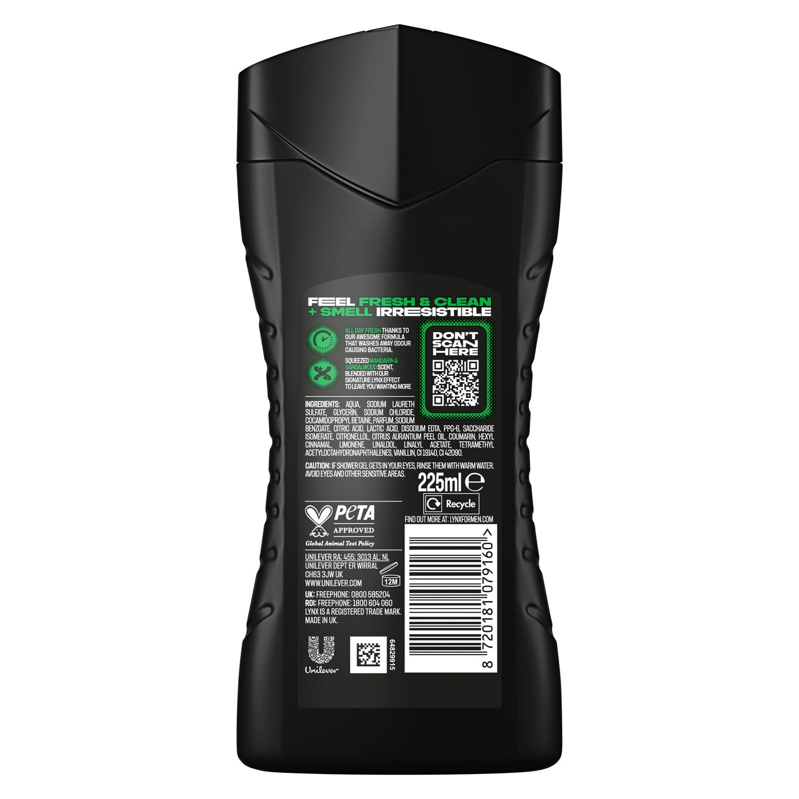 2X Lynx Africa Body Wash 225ml For Men Shower Gel Fragrance Refreshing Hydration And Cleanse Secondary image