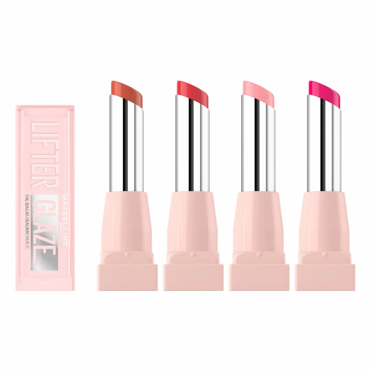 Maybelline New York, Lifter Glaze Lip Oil Balm, 4 Pack by Betaglam
