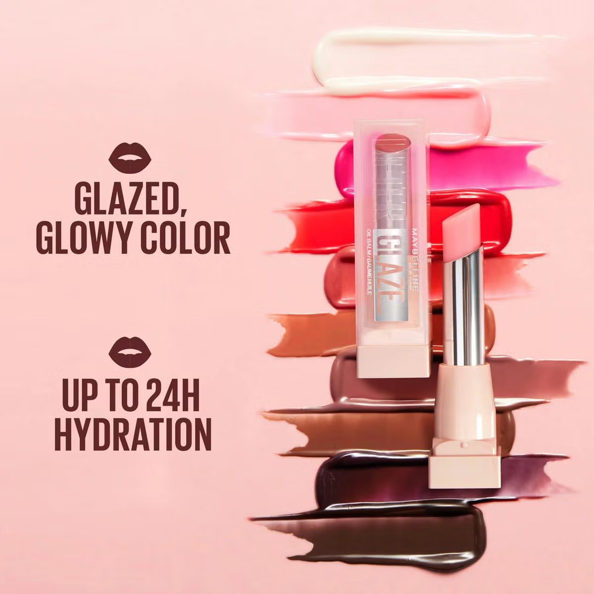 Maybelline New York Lifter Glaze Lip Oil Balm 4 Pack Hydrating Color Secondary image
