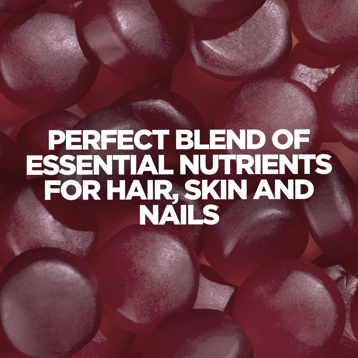 MyVitamins Hair, Skin & Nails Gummies, Blueberry, 2 x 120 Count by Betaglam