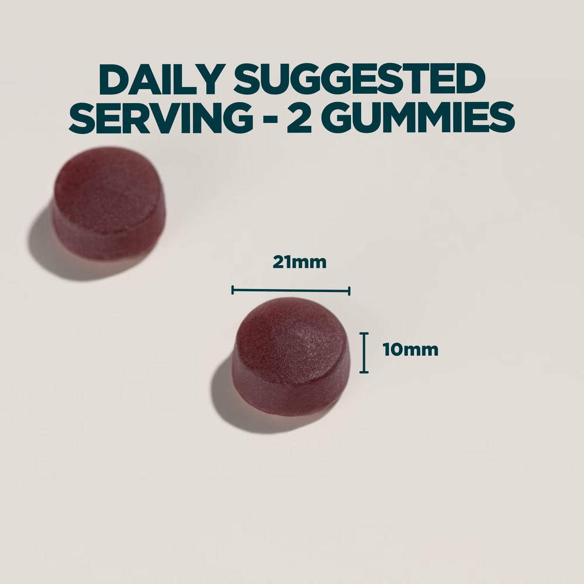 MyVitamins Hair, Skin & Nails Gummies, Blueberry, 2 x 120 Count by Betaglam