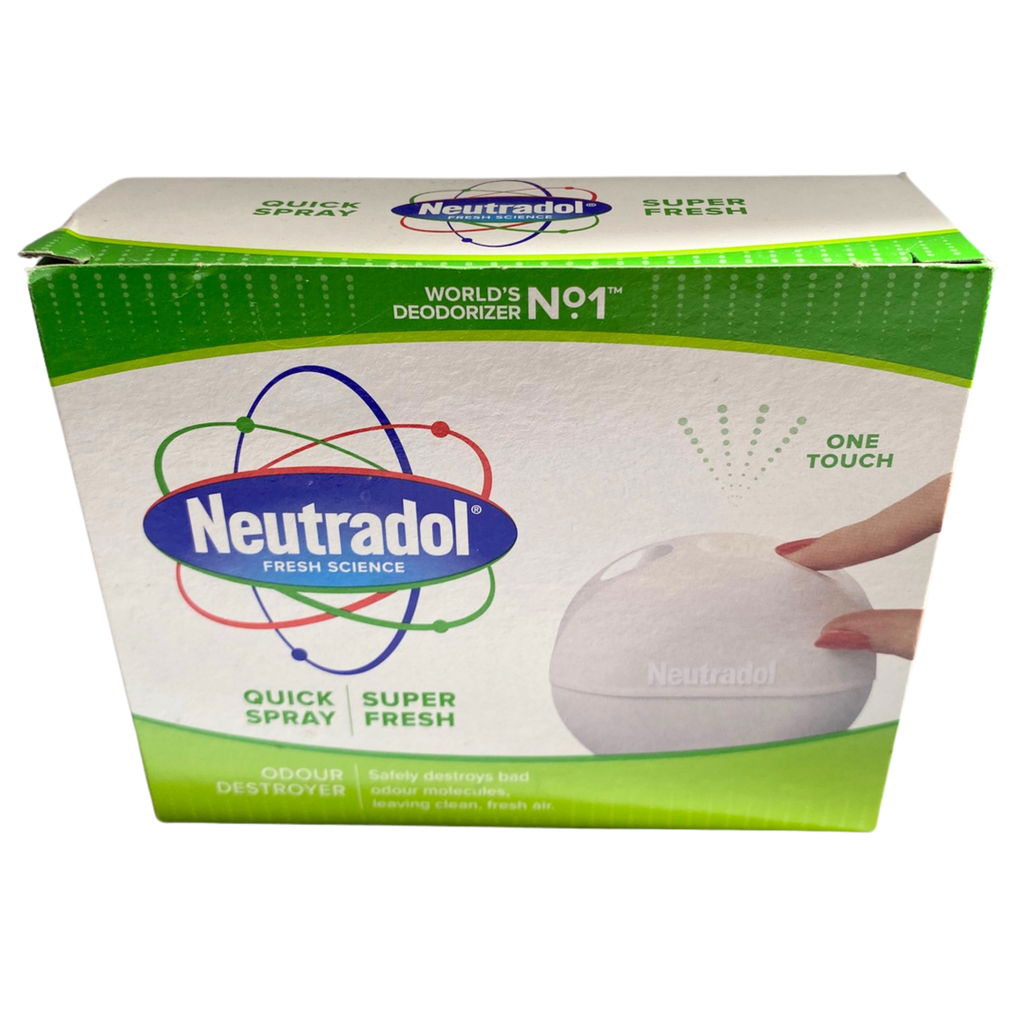 Neutradol Super Fresh One Touch Odour Destroyer Spray 50ml Quick Odour Neutraliser by Betaglam Cosmetics