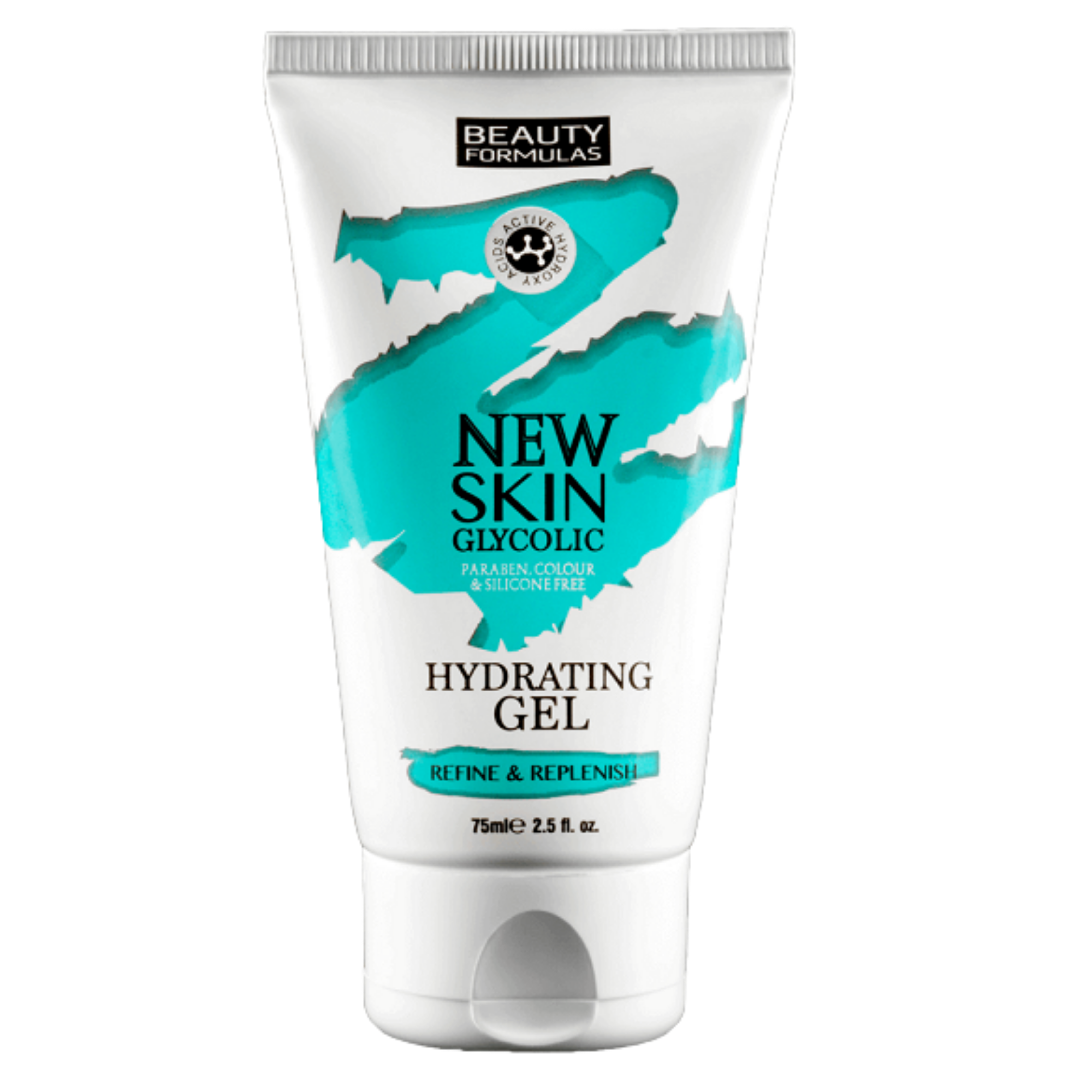 2X Beauty Formulas New Skin Glycolic Hydrating Gel 75ml Brightens Refine Replenish by Betaglam