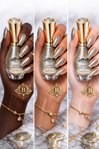 Saffron London Nail Polish Collection – Long Lasting Glossy Nail Varnish Set UK by Betaglam