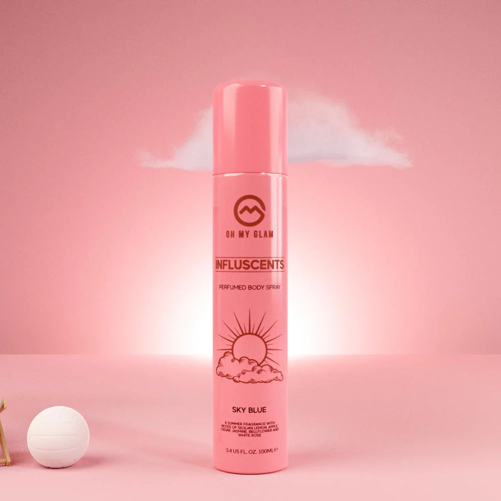 Oh My GLAM influscents perfume body spray by Betaglam