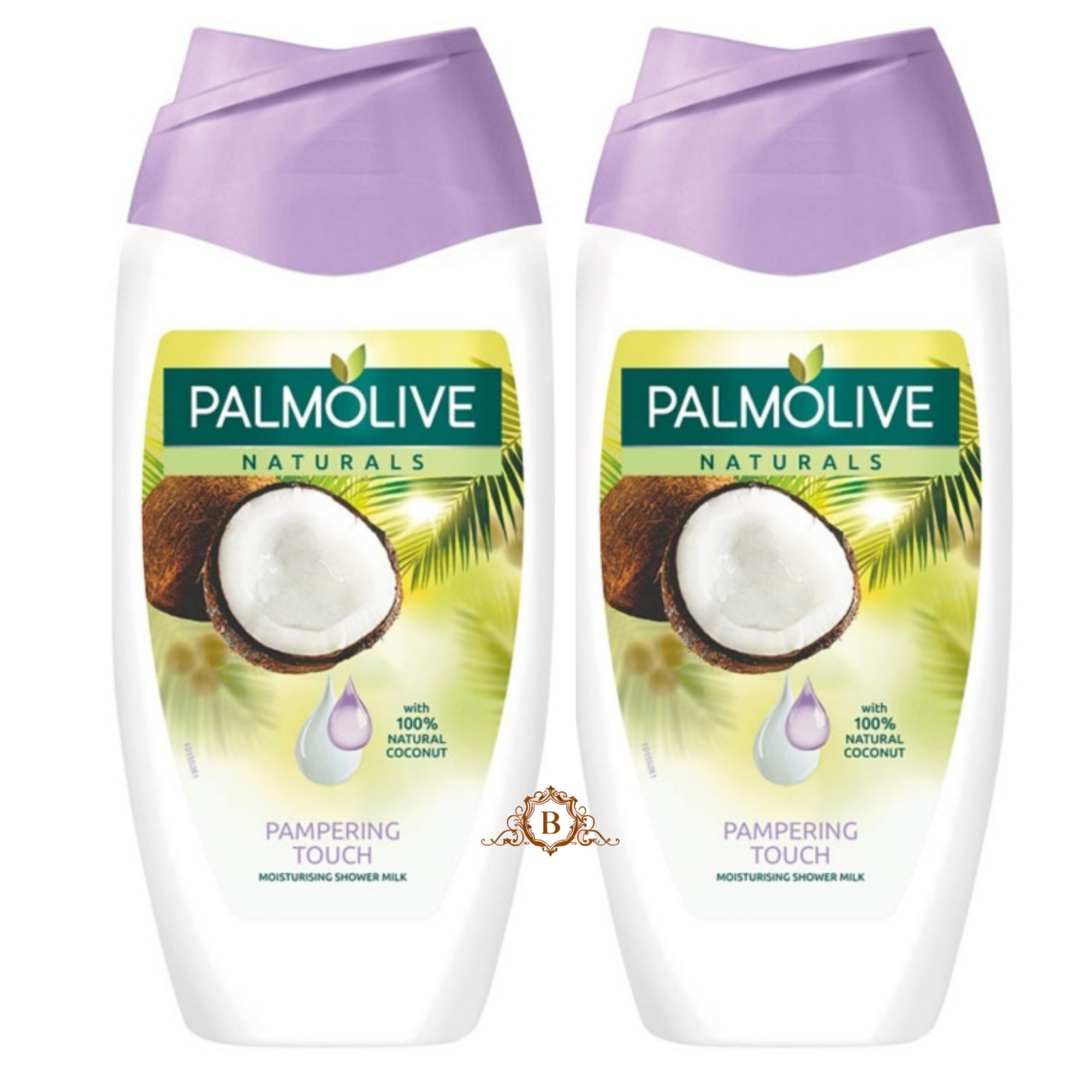 2X Palmolive Naturals Coconut Shower Cream Moisturising Milk 500ml by Betaglam