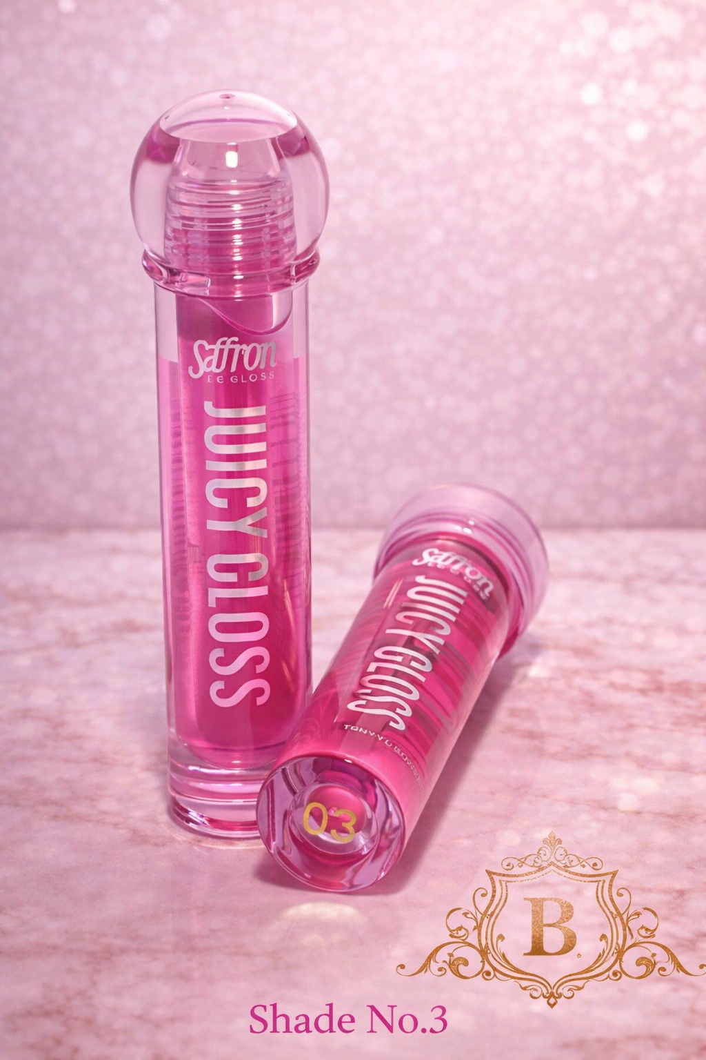 Saffron Juicy Gloss – Shine Bright, Glow Cute ! by Betaglam