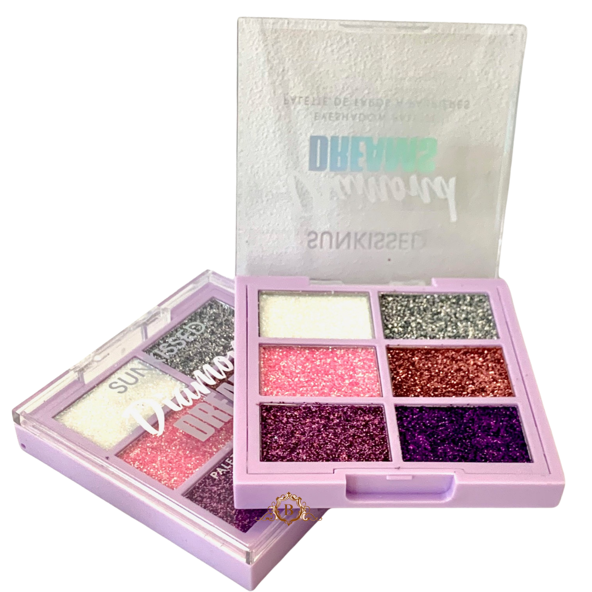 Sunkissed Diamond Dreams Glitter Eyeshadow Palette by Betaglam