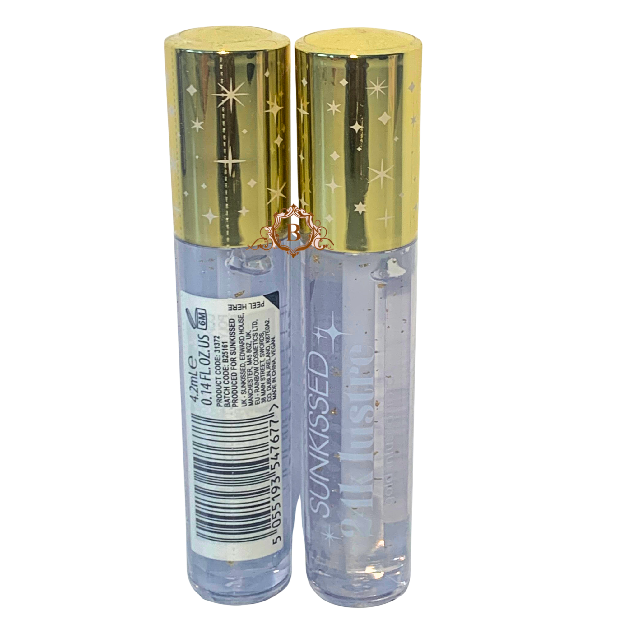 Sunkissed Lustre Lip Oil Clear Shade 4.2ml by Betaglam