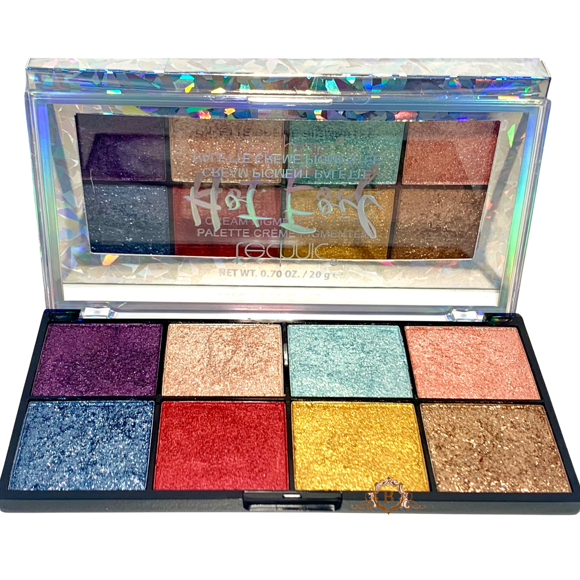 TECHNIC EYESHADOW CREAM PIGMENT PALETTE PIGMENT HOT FOIL by Betaglam