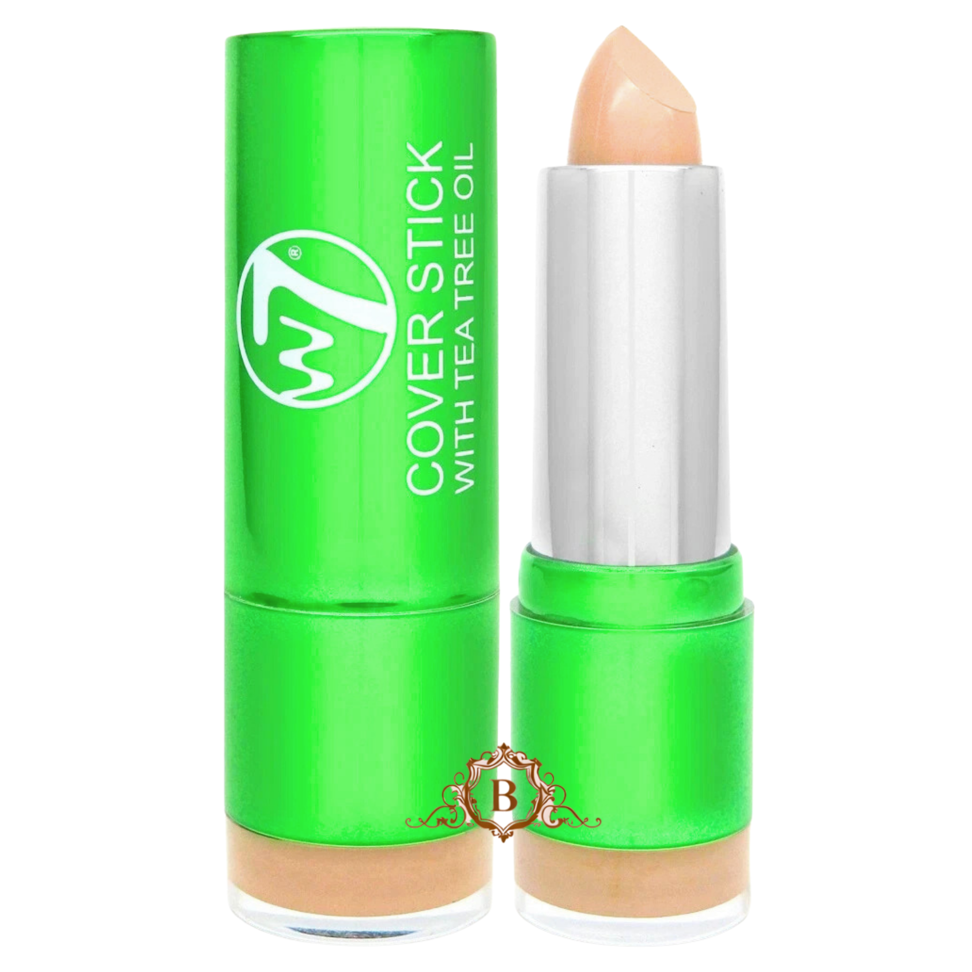 Tea Tree Concealer by W7 Light Medium - smooth and creamy concealer stick by Betaglam