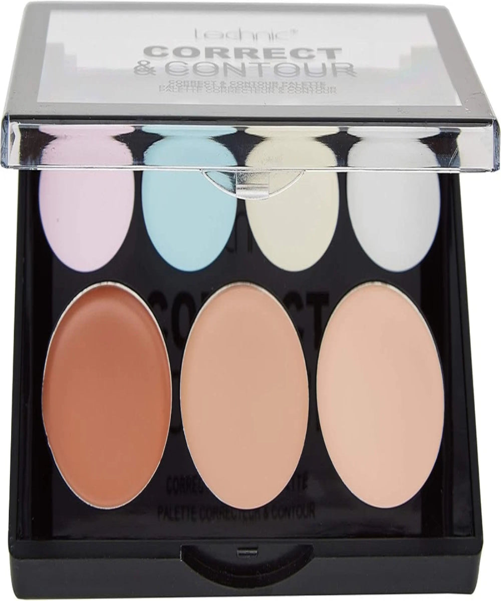 Technic Correct & Contour Palette | Colour Correcting Concealer UK by Betaglam Cosmetics