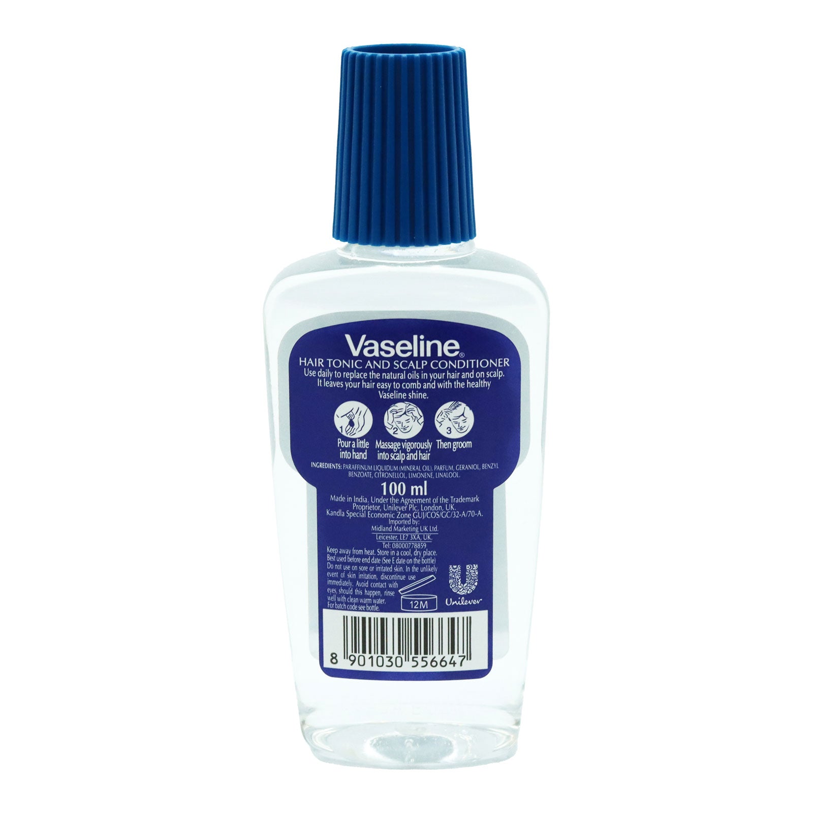 Vaseline Hair Tonic 100ml Nourishing Hair Care Solution for Scalp Health and Shine by Betaglam