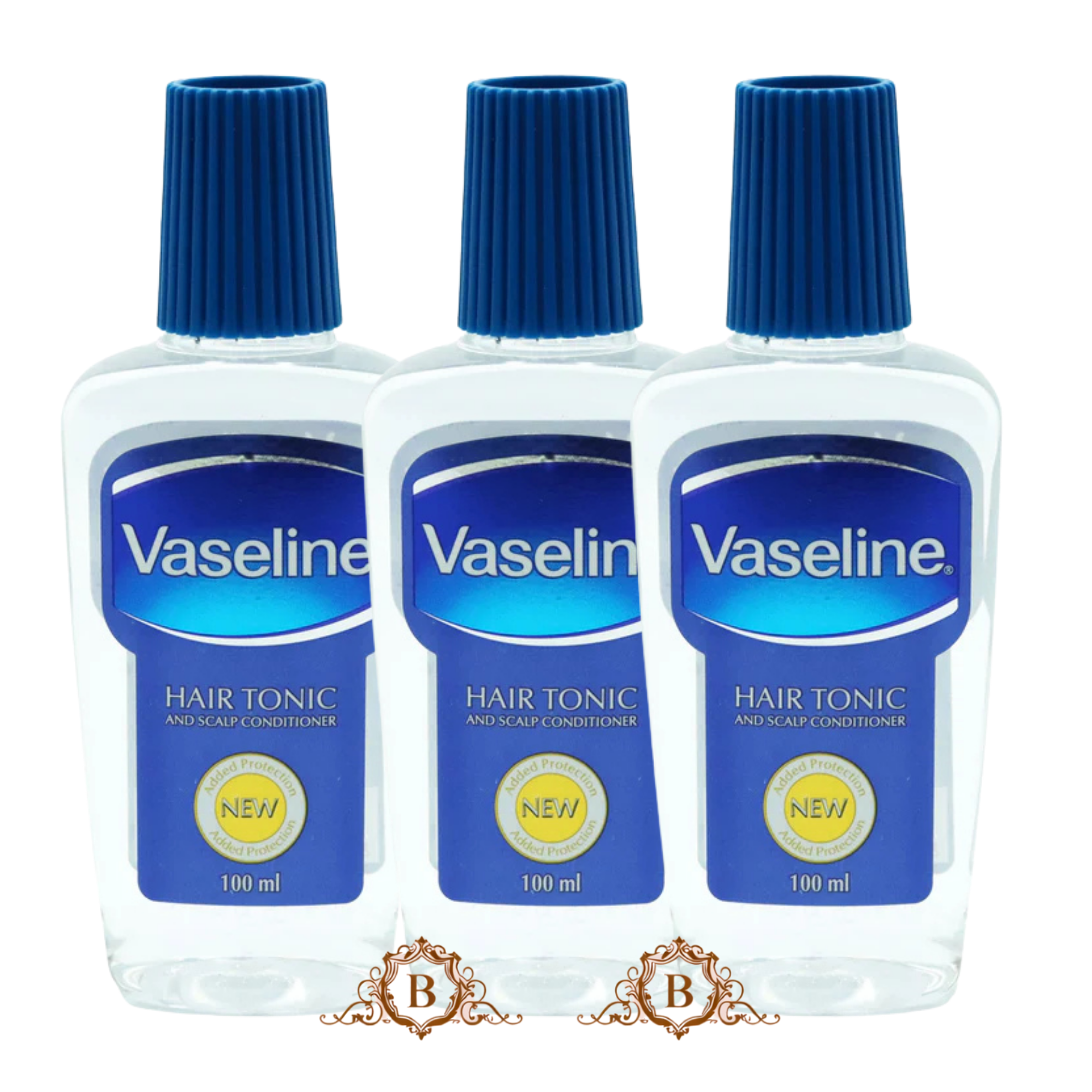 3X Vaseline Hair Tonic 100ml Nourishing Hair Care Solution for Scalp Health and Shine by Betaglam