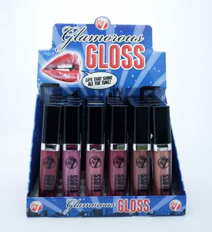 W7 Lip Gloss Glamourous 3ml Long Lasting Shine Lip Gloss For Soft Hydrated Lips Daily Wear by Betaglam