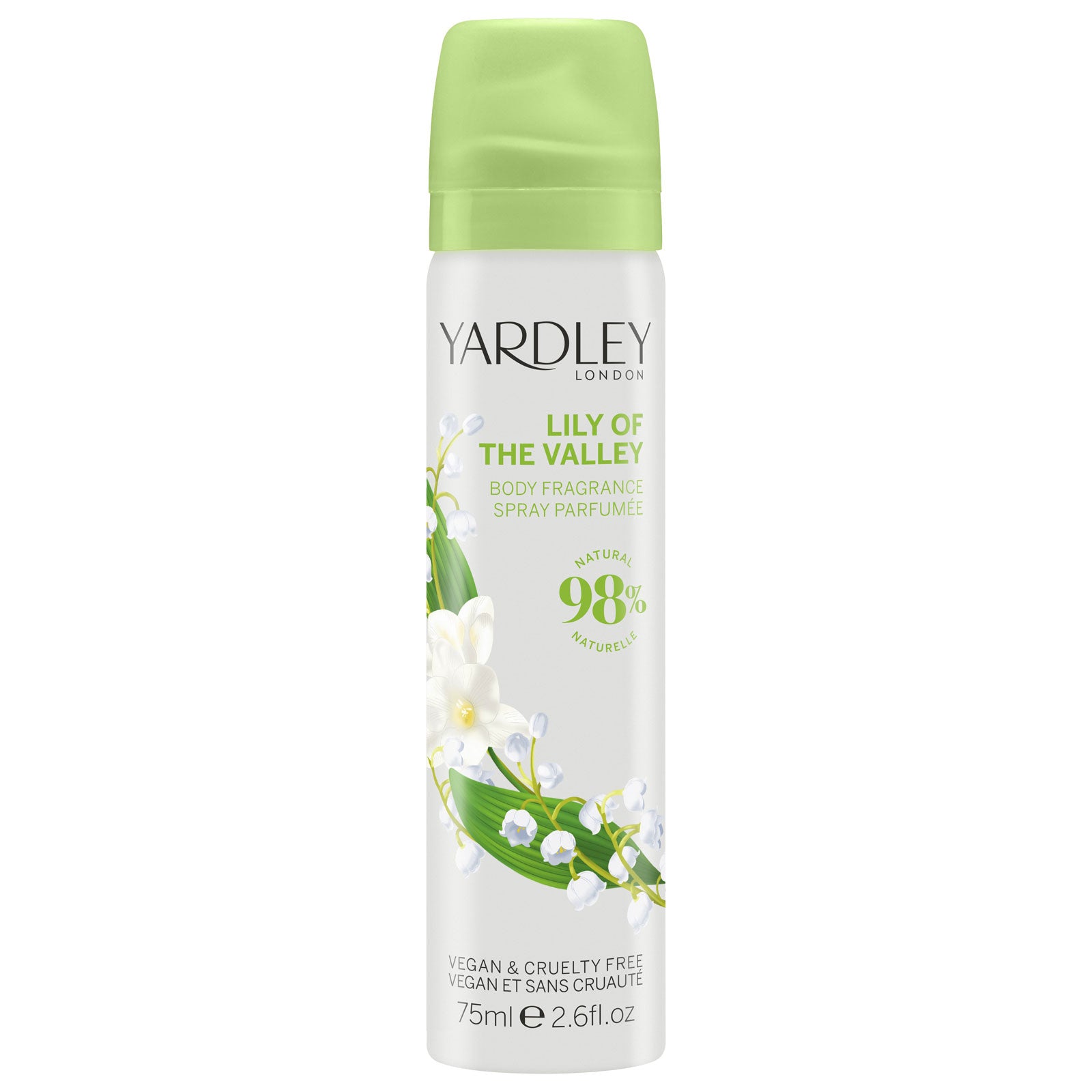 Yardley Lily of the Valley Body Spray 75ml Fragrance for Women by Betaglam