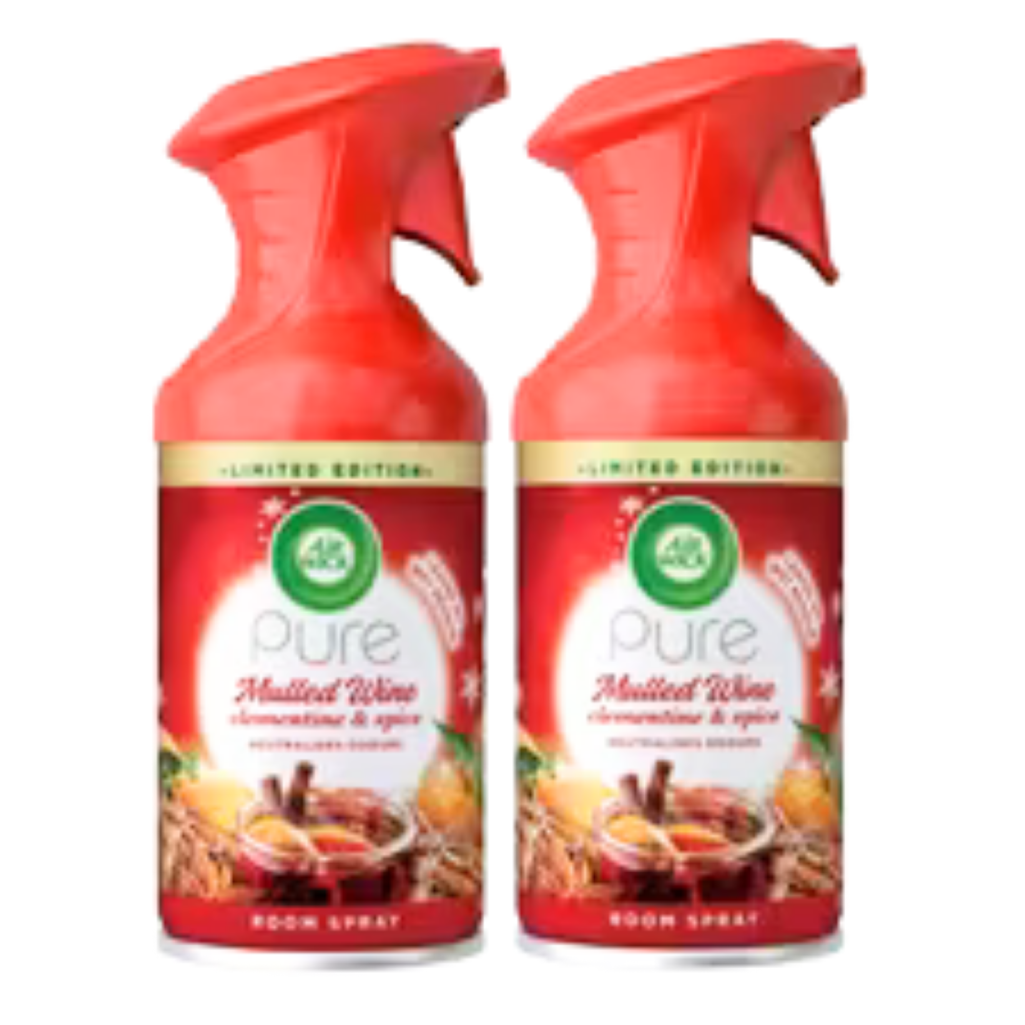 Air Wick Pure Mulled Wine Scented Room Spray 250ml Long Lasting Warm Spiced Aroma for Living Rooms and Kitchens Secondary image
